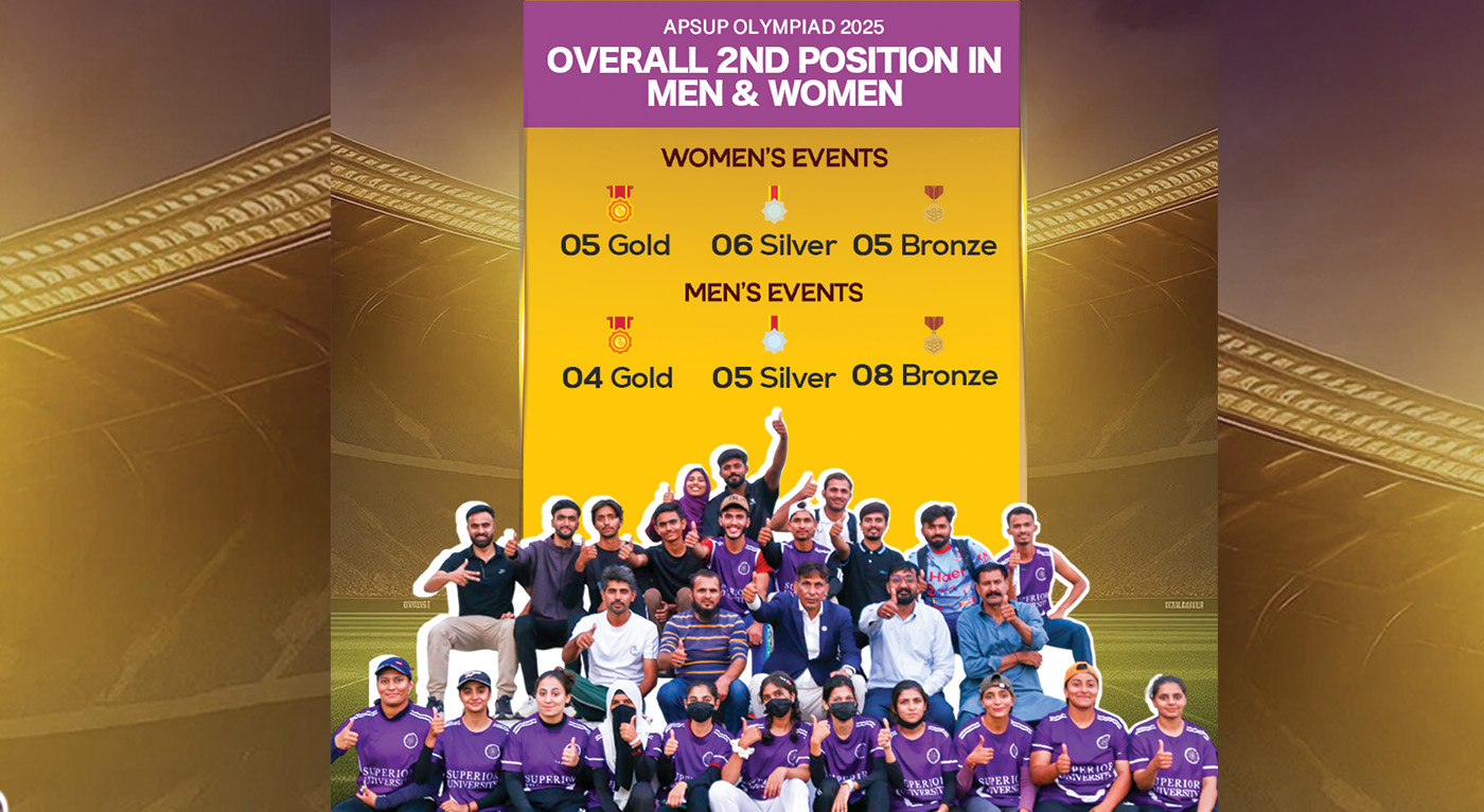 Superior University Claims Second Place Overall in APSUP Olympiad 2025 Athletics