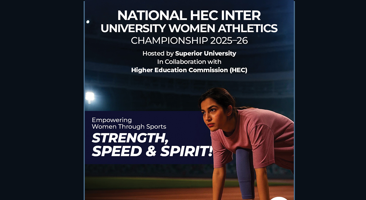 Superior University to Host National HEC Women’s Athletics Championship 2025–26
