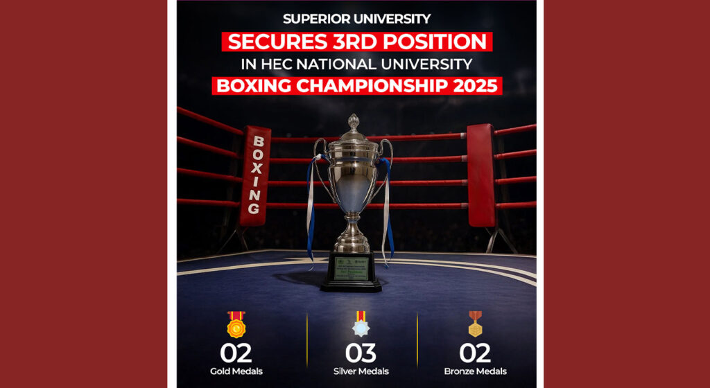 Superior University Claims Third Position in HEC National Boxing Championship