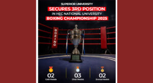 Superior University Claims Third Position in HEC National Boxing Championship