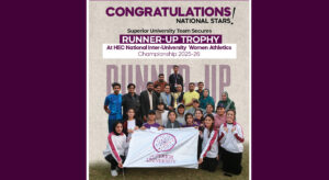 Superior University Women’s Athletics Team Claims Runner-Up Trophy at HEC National Championship