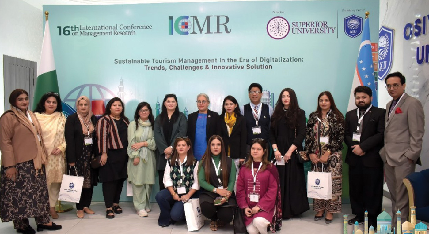 Superior University Delegation Advances Global Research Ties at ICMR Conference 2025 in Bukhara