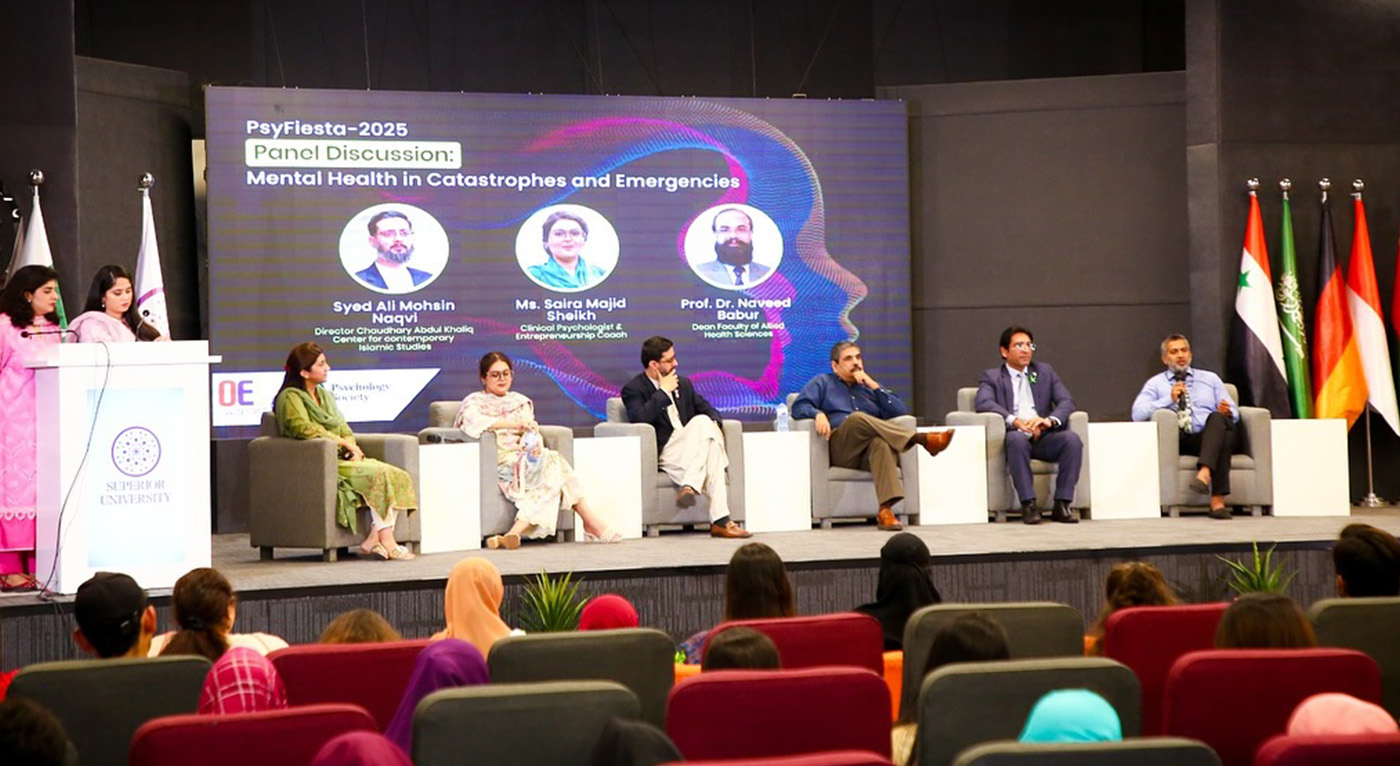 Superior University Hosts Panel on Mental Health in Crises at PsyFiesta 2025