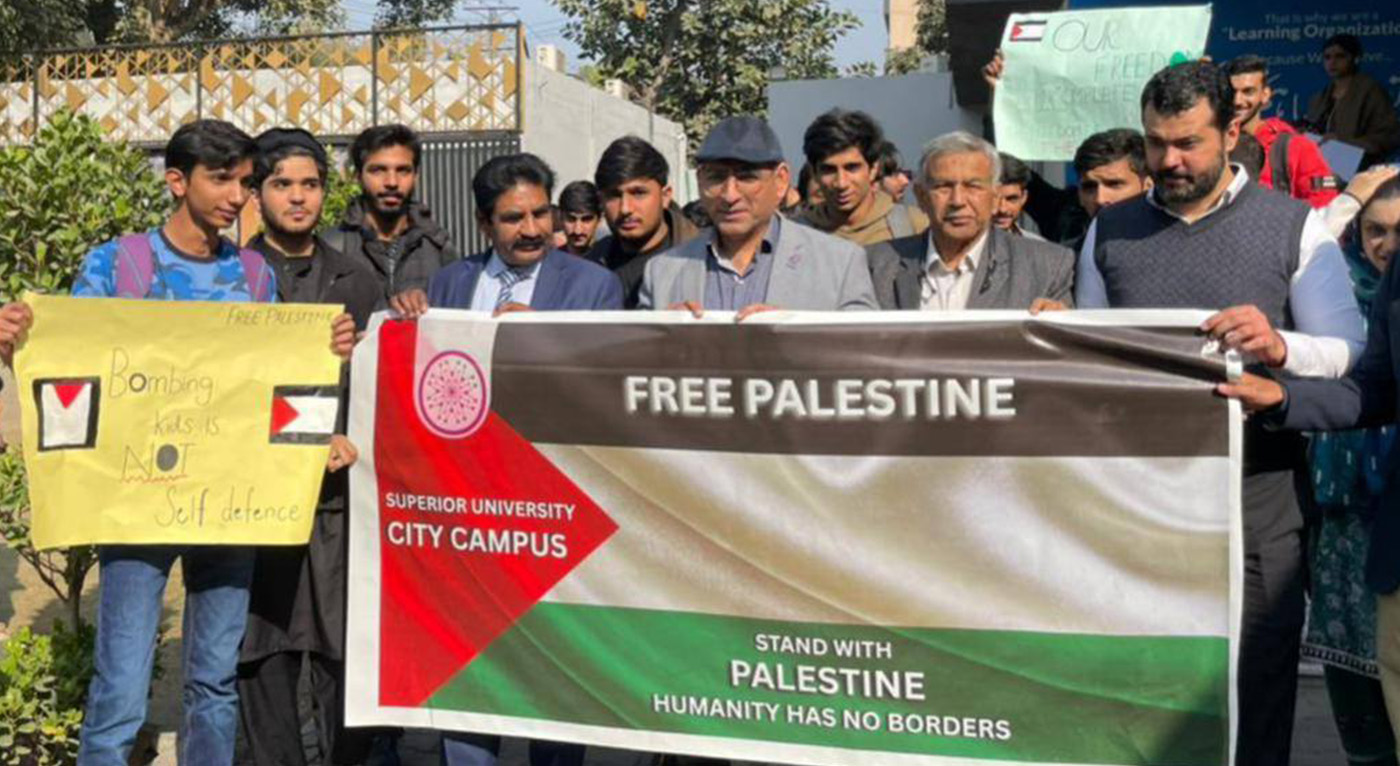 City Campus Lahore Hosts Impactful Seminar on Palestine with Renowned Journalist Osama Ghazi