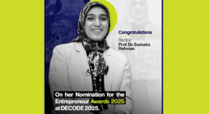Superior University Worthy Rector Nominated for Prestigious National Entrepreneur Award