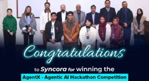 Syncora Wins AgentX – Agentic AI Hackathon at IDEAX92