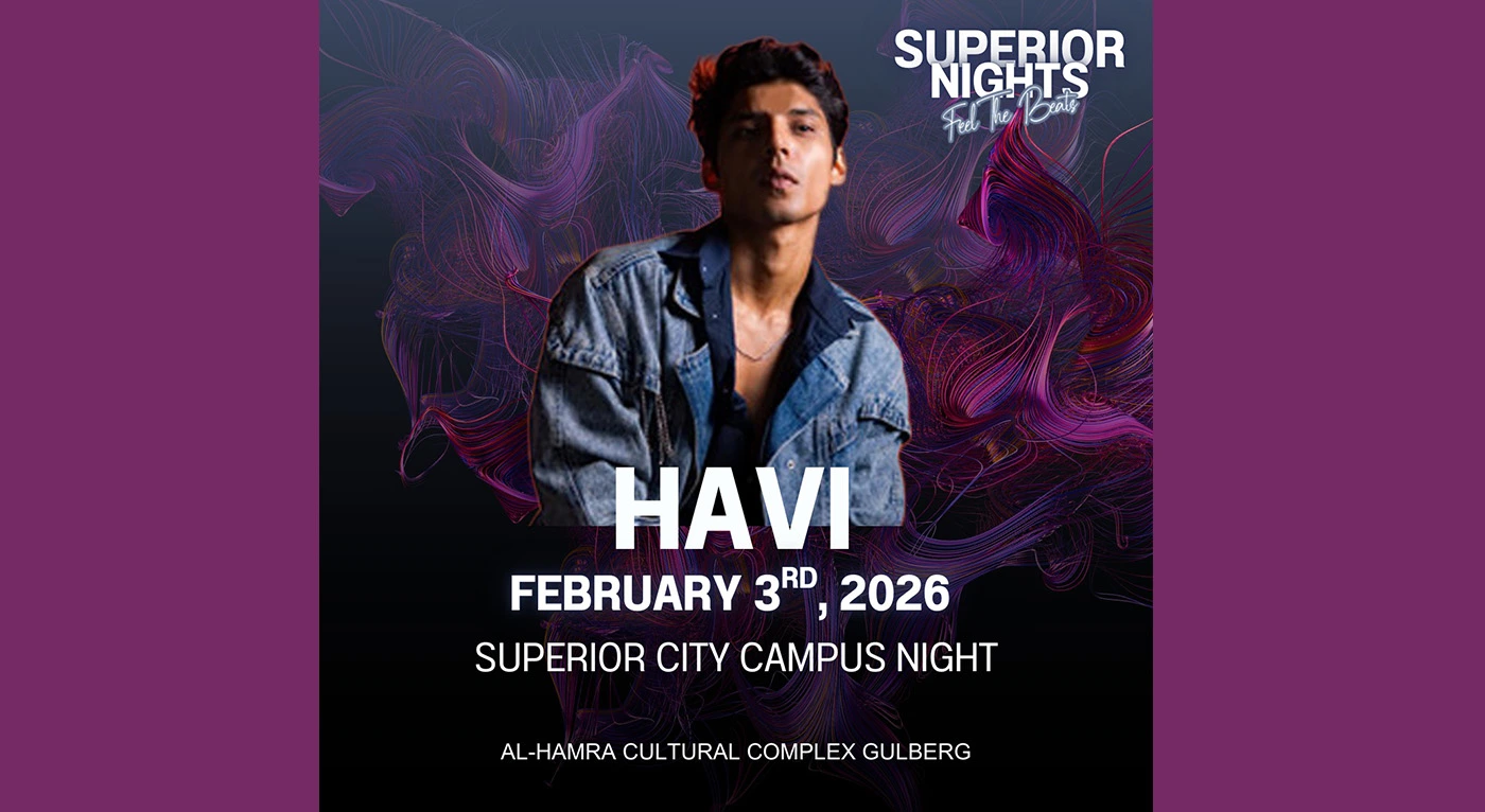 Superior City Campus to Host Live Musical Night Featuring HAVI on 3 February 2026