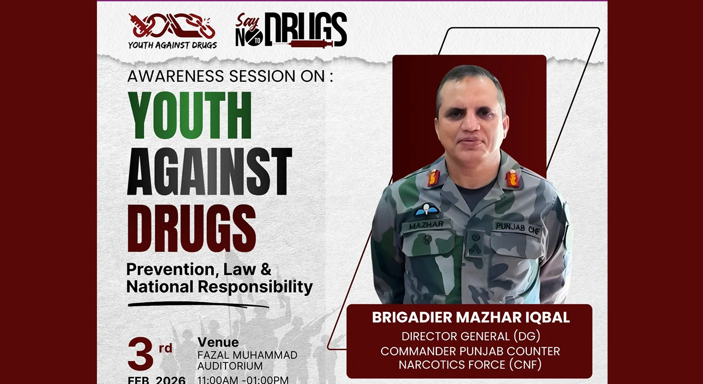 Superior University Launches Youth Initiative Against Drugs to Safeguard Future Generations