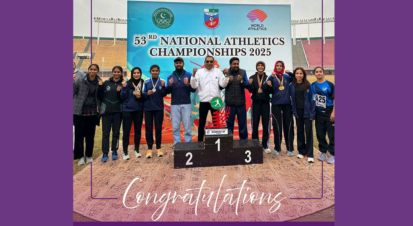 Superior University Leads HEC to Historic Victory at 53rd National Athletics Championships