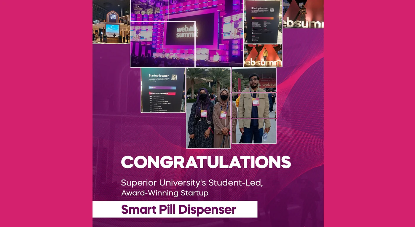Superior University’s Smart Pill Dispenser Secures Booth at Web Summit Doha 2026