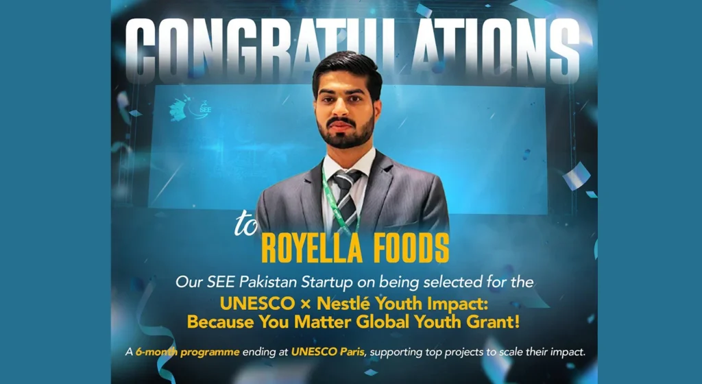Royella Foods Secures Global Recognition Through UNESCO × Nestlé Youth Impact Grant