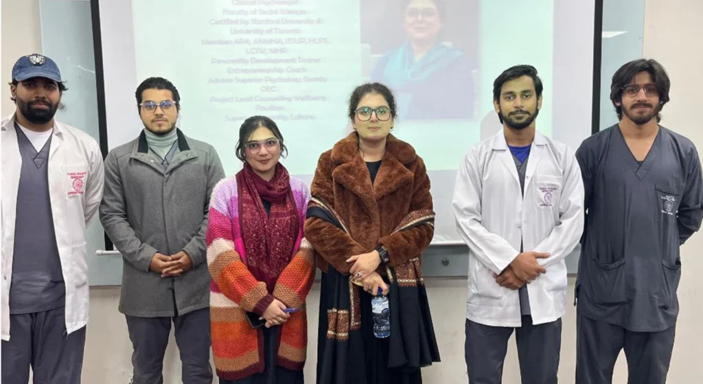 In observance of the International Day for the Prevention of Violent Extremism, the Superior Psychology Society organized a meaningful and thought-provoking session aimed at promoting awareness, resilience, and social harmony among students. The session was led by Ms. Saira Majid, Head of the Clinical Psychology Department, who delivered an insightful talk on the psychological roots of violent extremism and its far-reaching consequences on individuals, communities, and society as a whole.
