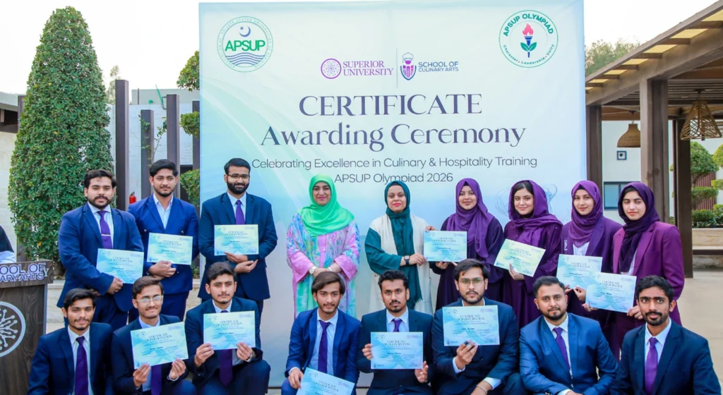 Celebrating Hospitality Excellence: Superior Students Shine at APSUP Olympiad 2026