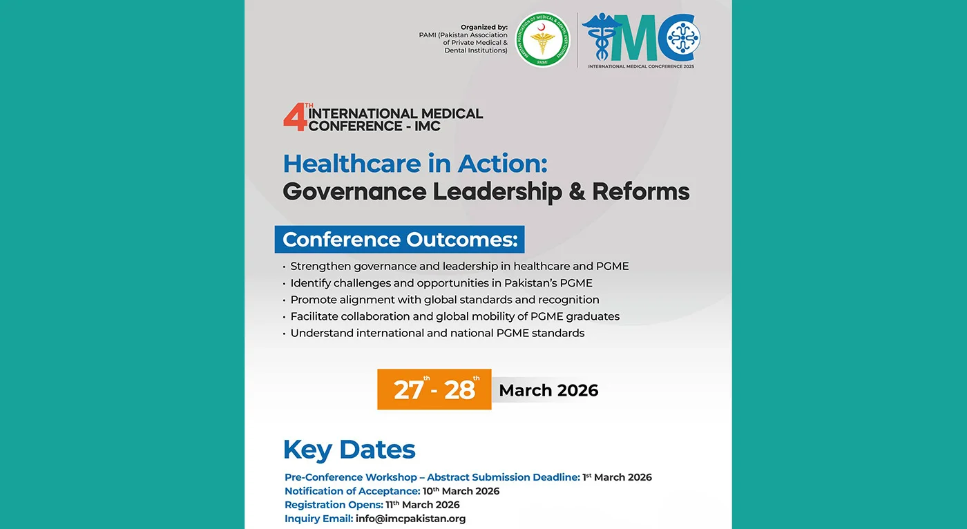 Superior University to Co-Host 4th International Medical Conference (IMC 2026)
