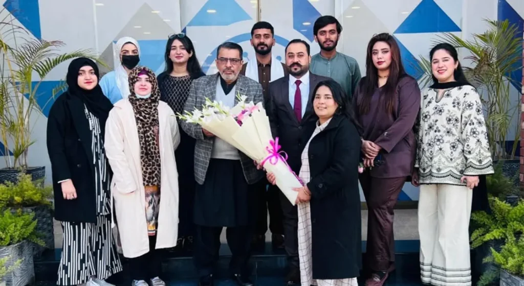 CEO of Printex Visits Superior University, Reviews SOAAD Thesis Projects