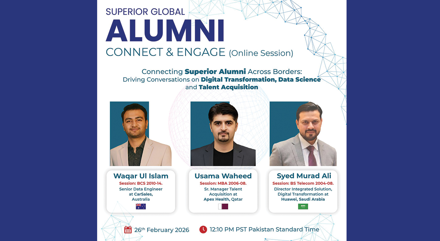 Superior Alumni Unite for an Exclusive Global Engagement Session
