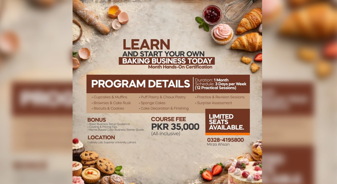 Turn Your Passion into a Profession with Baking Certification at Superior School of Culinary Arts