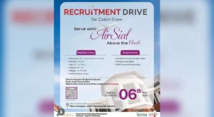 Cabin Crew Recruitment Drive Announced in Collaboration with AirSial