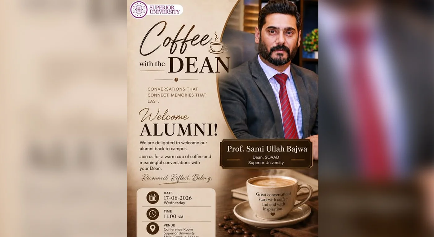 Coffee with Dean Brings Alumni and Students Together at Superior University