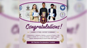 Superior Debating Society Excels at All Pakistan Declamation Competition