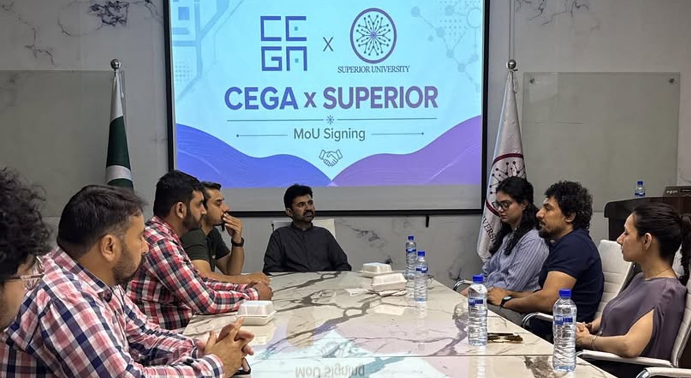 CEGA and Superior University Sign MoU to Strengthen Collaboration and Student Opportunities