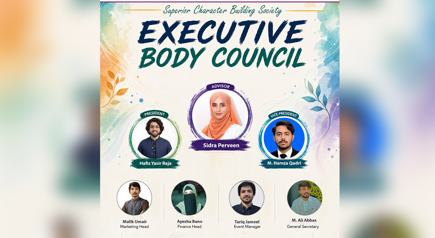 Superior University Announces New Executive Body Council for Student Societies