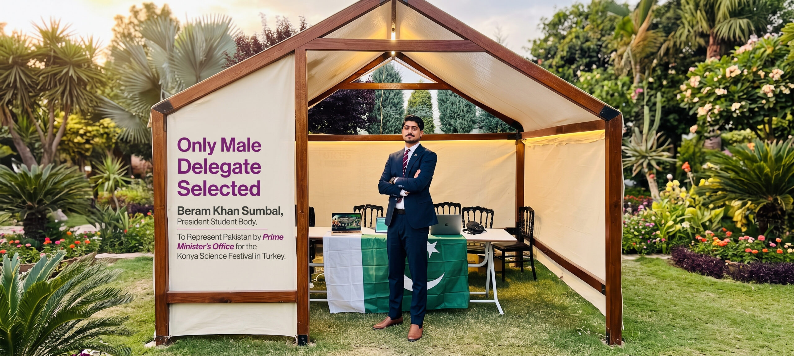 Superior University Student Represents Pakistan at Konya Science Festival in Türkiye